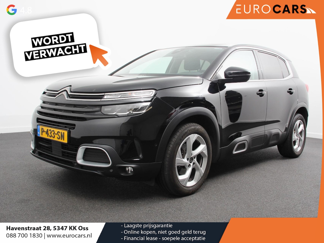 Citroën C5 Aircross - 1.2 PureTech 130pk Automaat Business | Climate Control | Navigatie | Cruise | Parkeer sens - AutoWereld.nl