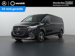 Mercedes-Benz V-klasse - 300d | XL L3 | AMG | 4-MATIC | Dubbele Cabine | 360 CAMERA | DISTRONIC PLUS | LEDER ZWART