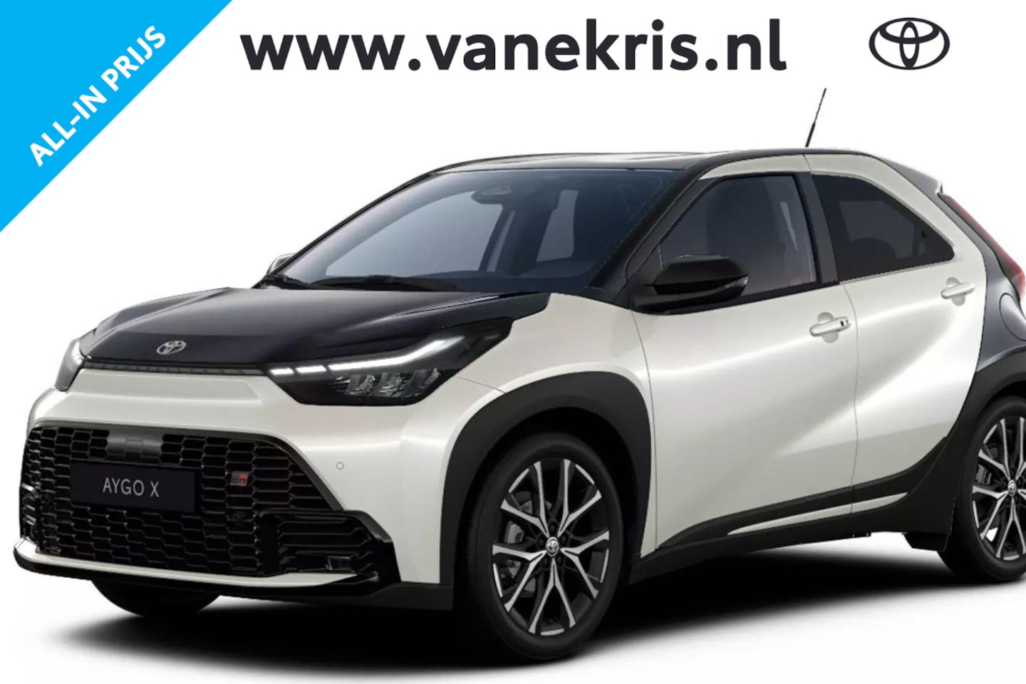 Toyota Aygo X - Hybrid 115 GR Sport Hybrid 115 GR Sport, JBL, Stoelverwarming, Sensoren, Apple Carplay/Android Auto! - AutoWereld.nl