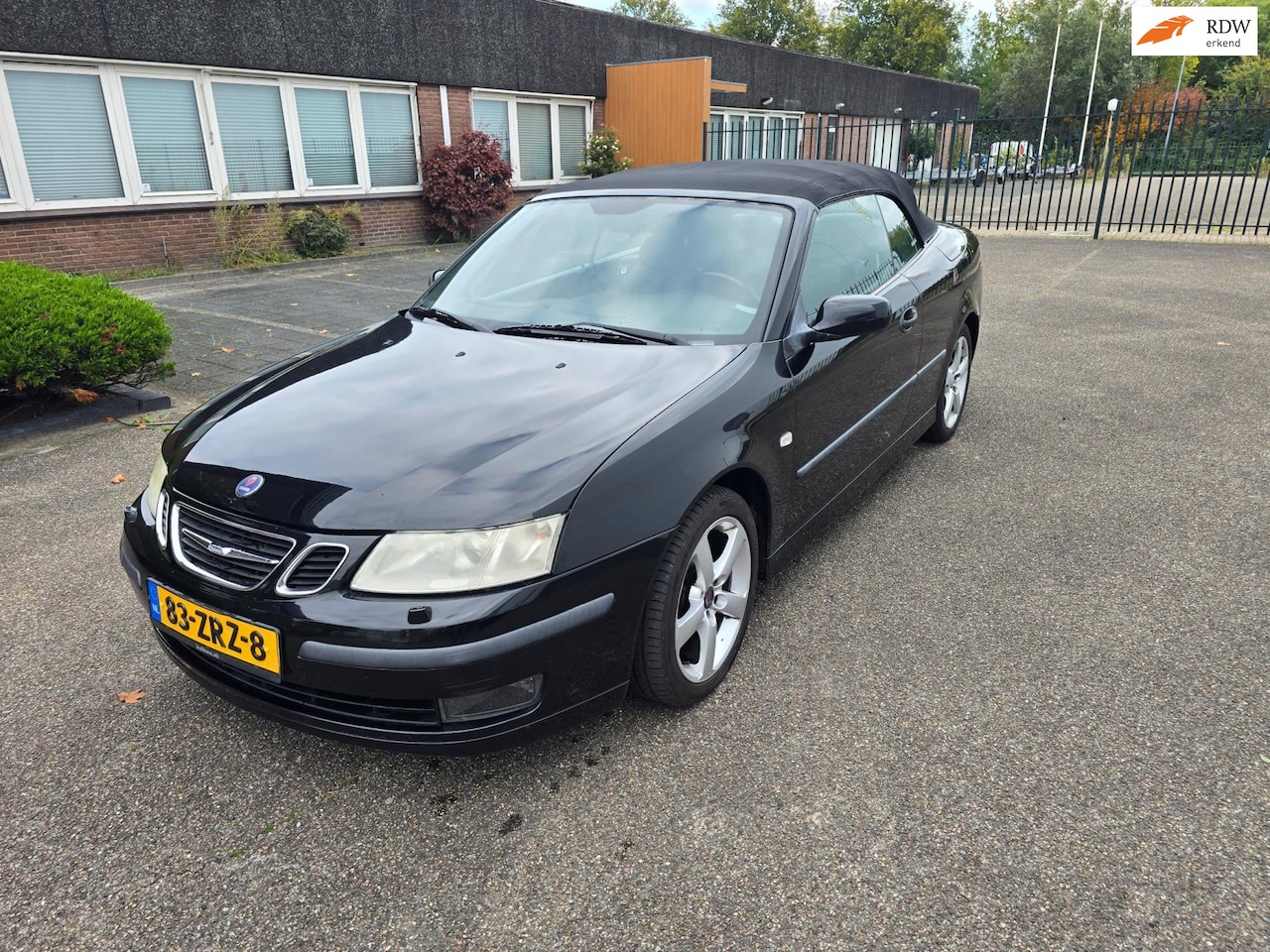Saab 9-3 Cabrio - 1.8t Linear Airco Leer Automaat - AutoWereld.nl
