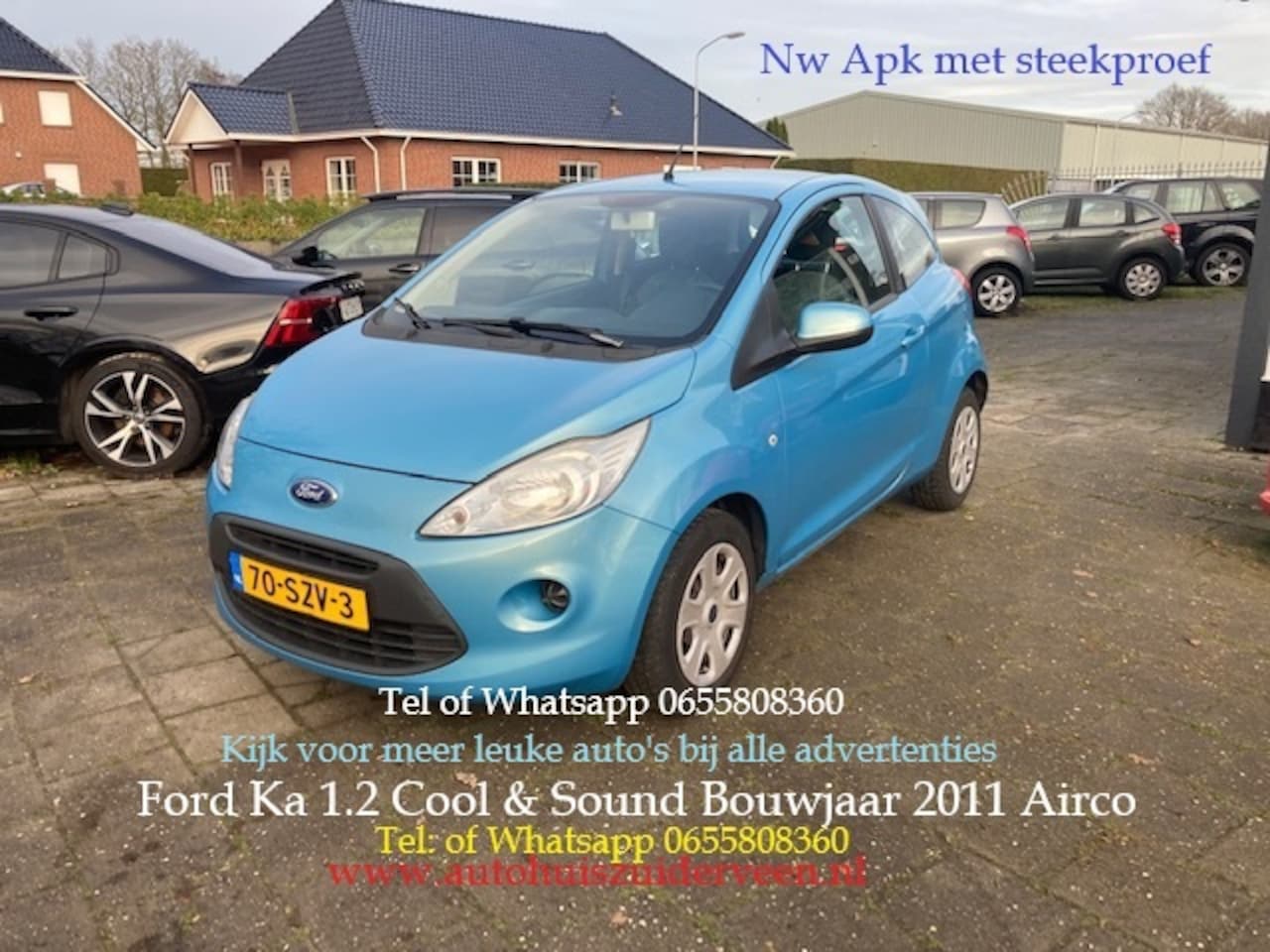 Ford Ka - 1.2 69PK Cool &amp; Sound Nw Apk Steekproef - AutoWereld.nl