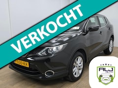 Nissan Qashqai - Occasion automaat | Met trekhaak en parkeercamera | Tweedehands Qashqai automaat in zwart