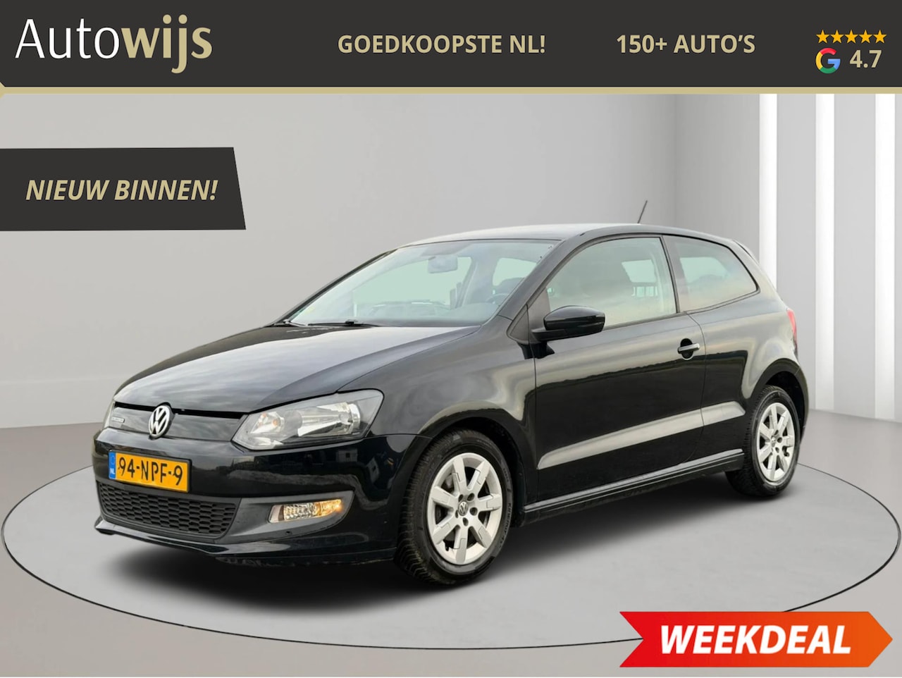 Volkswagen Polo - 1.2 TDI BlueMotion Comfortline|CRUISE|NL AUTO| - AutoWereld.nl