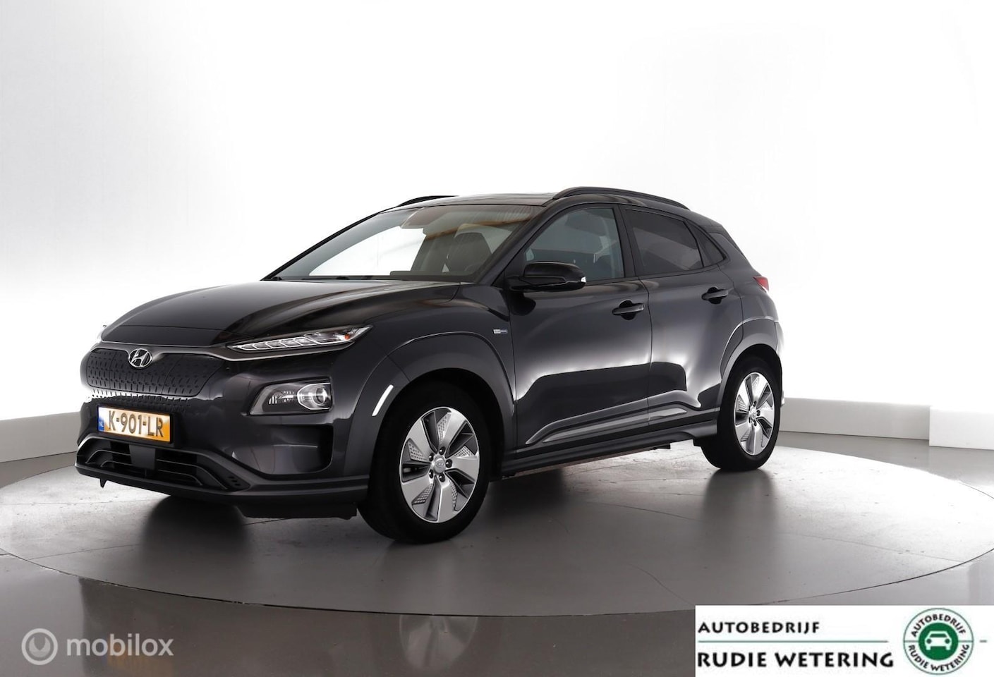Hyundai Kona Electric - EV Limited Sky 64 kWh 3-fase|SoH97%|schuifdak|led|leer|nav|dab|lmv18 - AutoWereld.nl