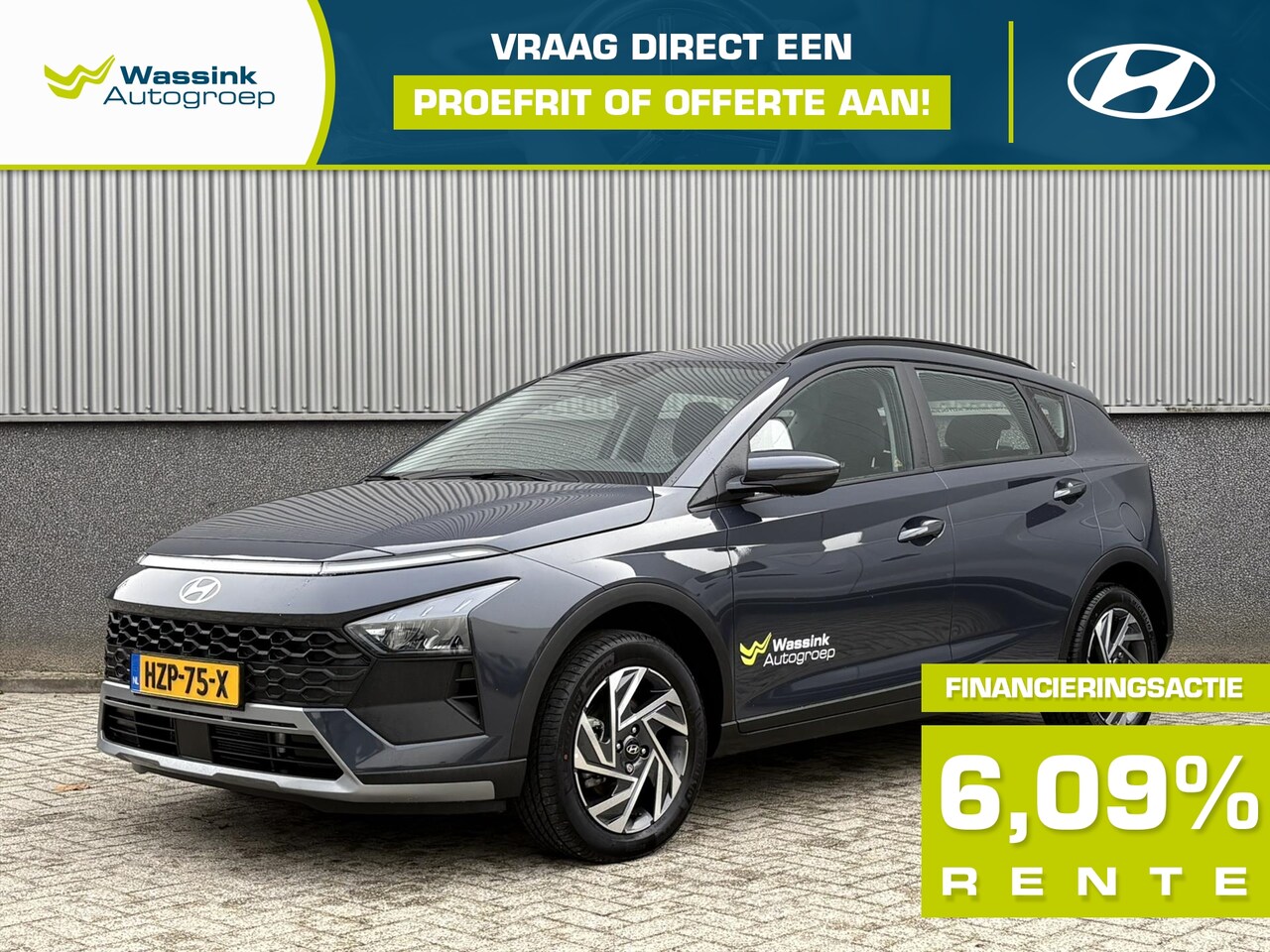 Hyundai Bayon - 1.0 T-GDI 48V 100PK Comfort | DEMO DEAL | Cruise Control | Parkeersensoren | Camera | - AutoWereld.nl