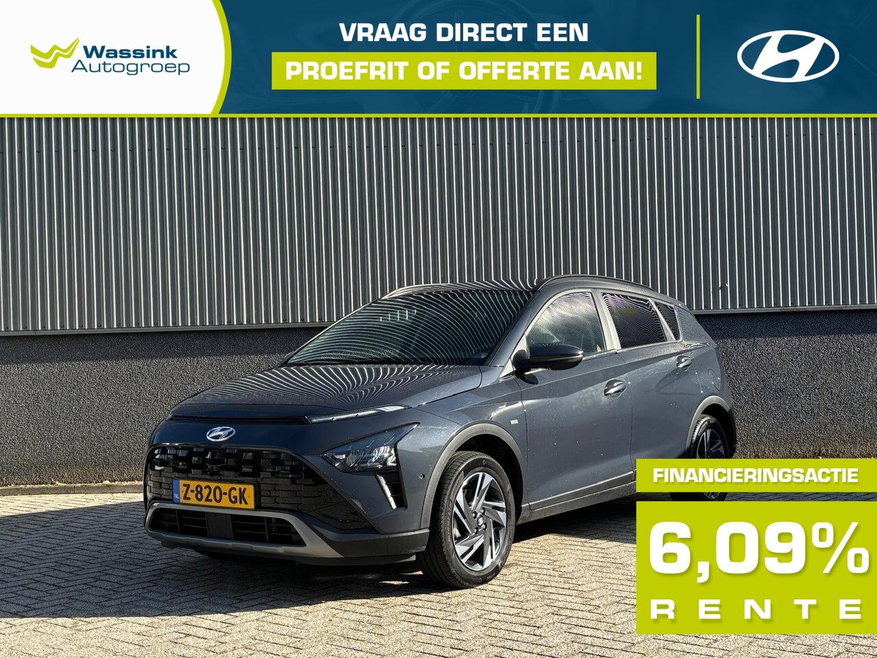 Hyundai Bayon - 1.0 T-GDI 48V 100PK 7DCT Premium | Automaat | Apple carplay & Android Auto | Safari Actie - AutoWereld.nl