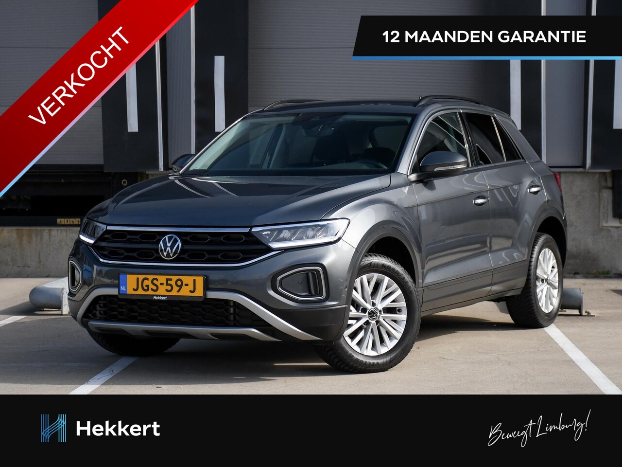 Volkswagen T-Roc - Life Business 1.0 TSI 110pk STOELVERW. VOOR | DAB | 16''LM | NAVI | CLIMA | APPLE-CARPLAY - AutoWereld.nl