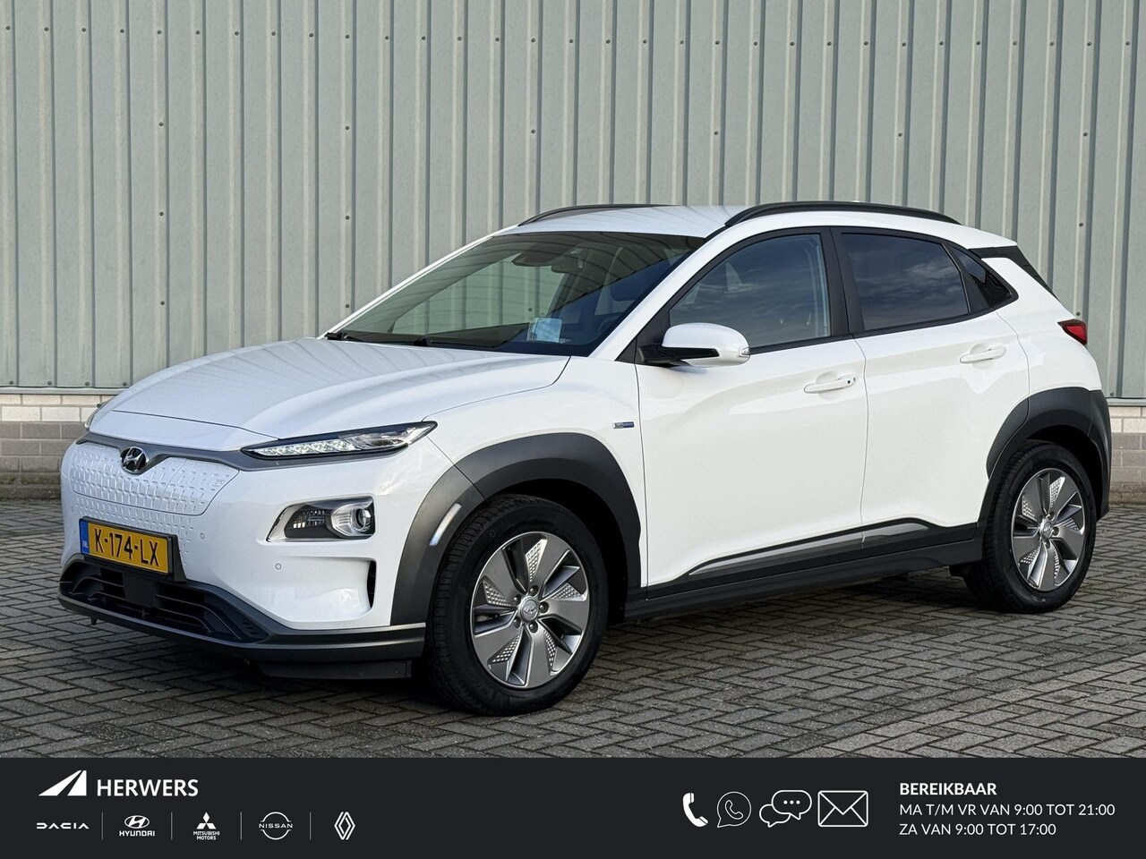 Hyundai Kona Electric - EV Premium 64 kWh / NL Auto / 3 Fase AC-Lader / Lederen Bekleding / Dealer Onderhouden / S - AutoWereld.nl