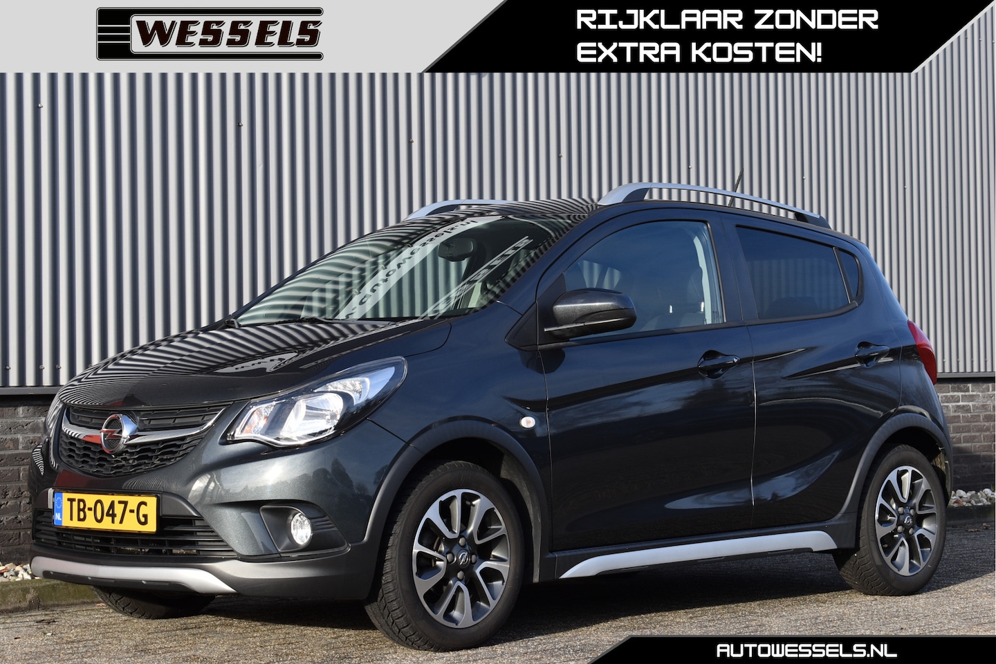 Opel Karl - 1.0 Rocks Online Edition Cruise, Climatic, PDC, DAB, Carplay - AutoWereld.nl