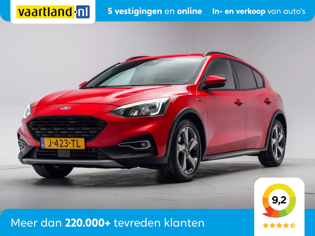 Ford Focus - Hatchback 1.5 EcoBoost Active Business X Aut [ Trekhaak Stoelverwarming Camera] - AutoWereld.nl