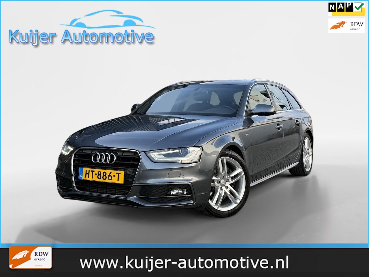 Audi A4 Avant - 1.8 TFSI S-Line Automaat Bang & Olufsen Audio - AutoWereld.nl