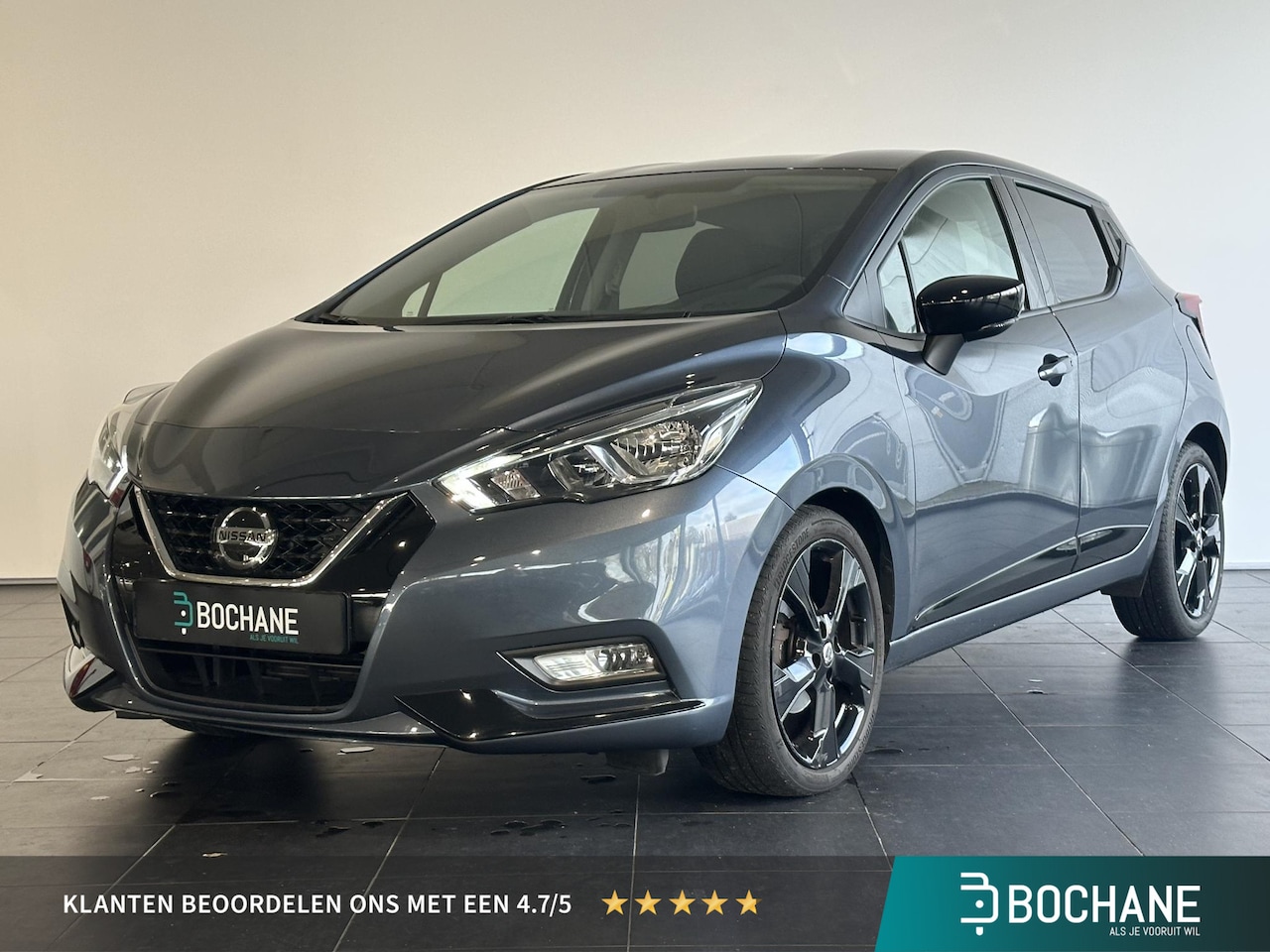 Nissan Micra - 1.0 IG-T N-Tec AUTOMAAT | NAVIGATIE | PARKEERSENSOREN ACHTER | TELEFOONVOORBEREIDING - AutoWereld.nl