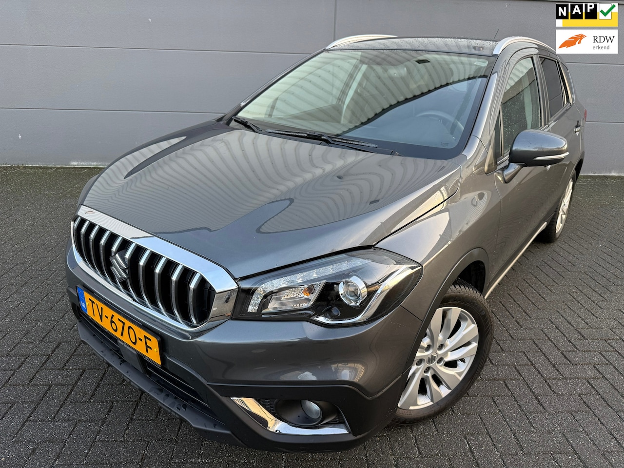 Suzuki S-Cross - 1.0 Boosterjet Exclusive*1eEigenaar*NAVI*Camera*Climat-Airco*Park-Sensoren*Velgen*Bluethoo - AutoWereld.nl