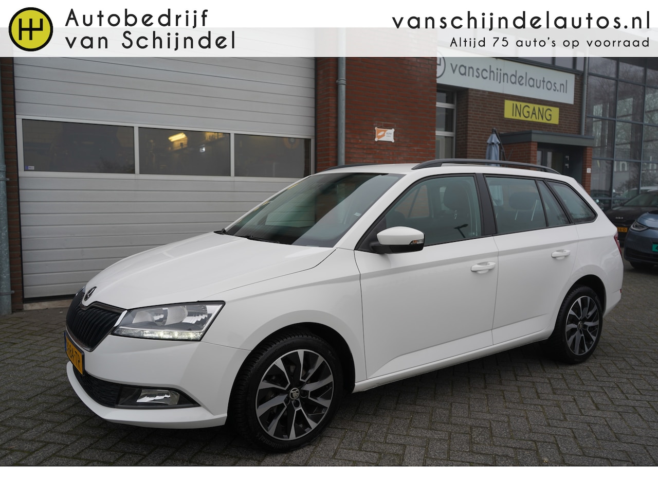 Skoda Fabia Combi - 1.0 TSI 96PK BUSINESS EDITION OKT 2020 ORIGINEEL NEDERLANDS NAVIGATIE ANDROID-APPLECARPLAY - AutoWereld.nl
