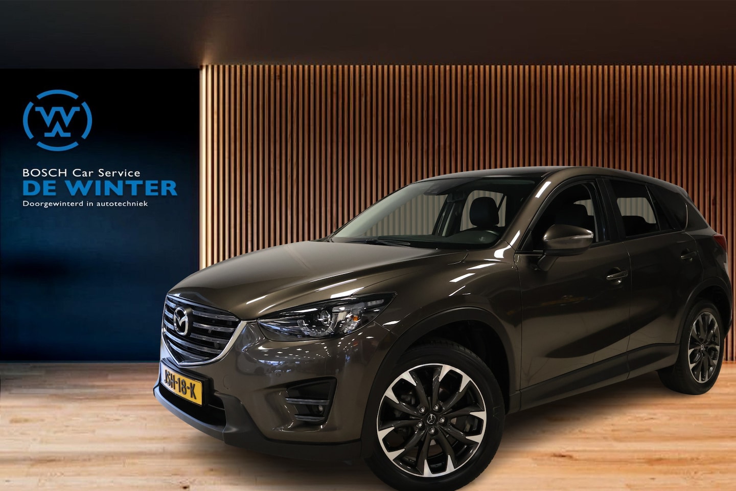 Mazda CX-5 - 2.0 SkyActiv-G 165 Skylease GT 2WD Afneembare Trekhaak | Leder bekleding - AutoWereld.nl