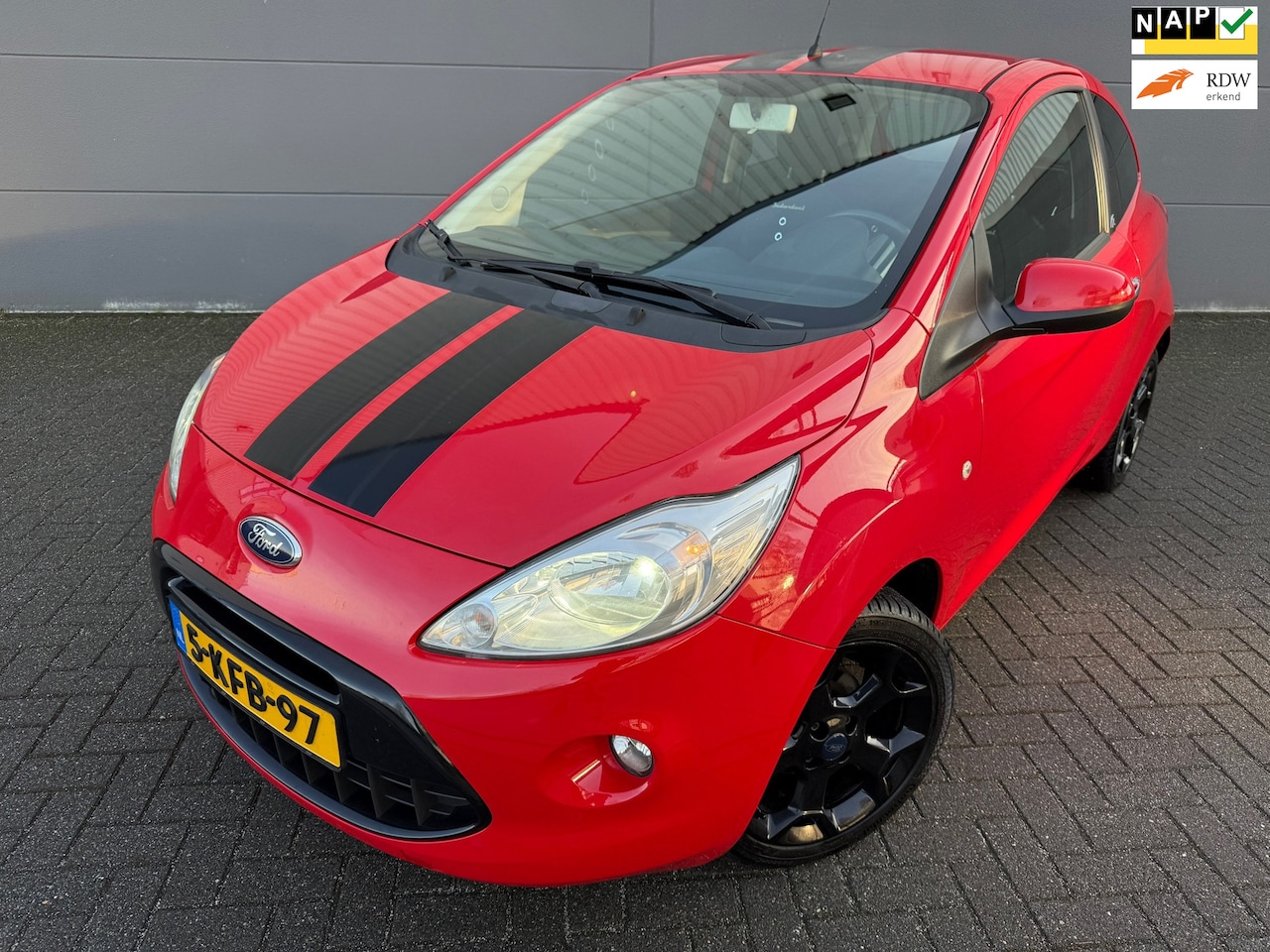 Ford Ka - 1.2 Metal start/stop*NEW APK*NAP*AIRCO*PARK SENSOREN - AutoWereld.nl