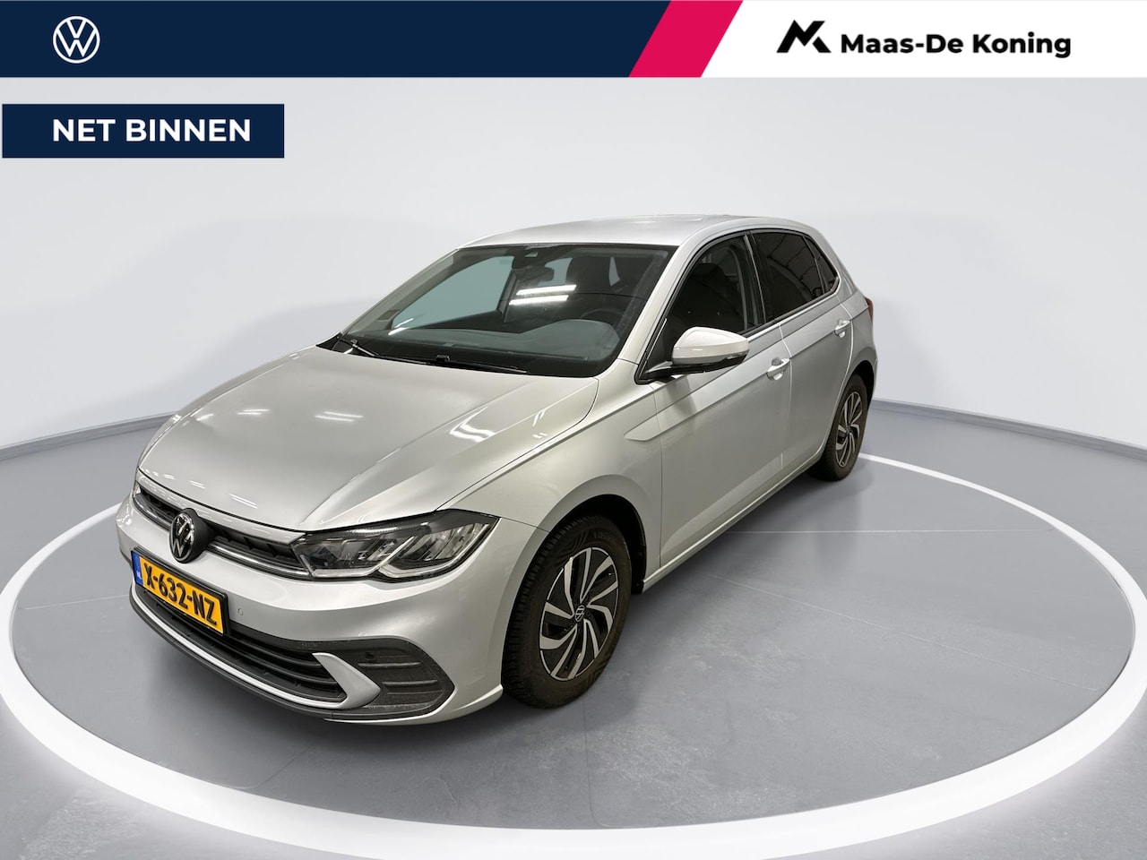 Volkswagen Polo - 1.0 TSI 95pk DSG Life Business · Apple/Android Car Play · P-Sensoren · Navigatie · Stoelve - AutoWereld.nl