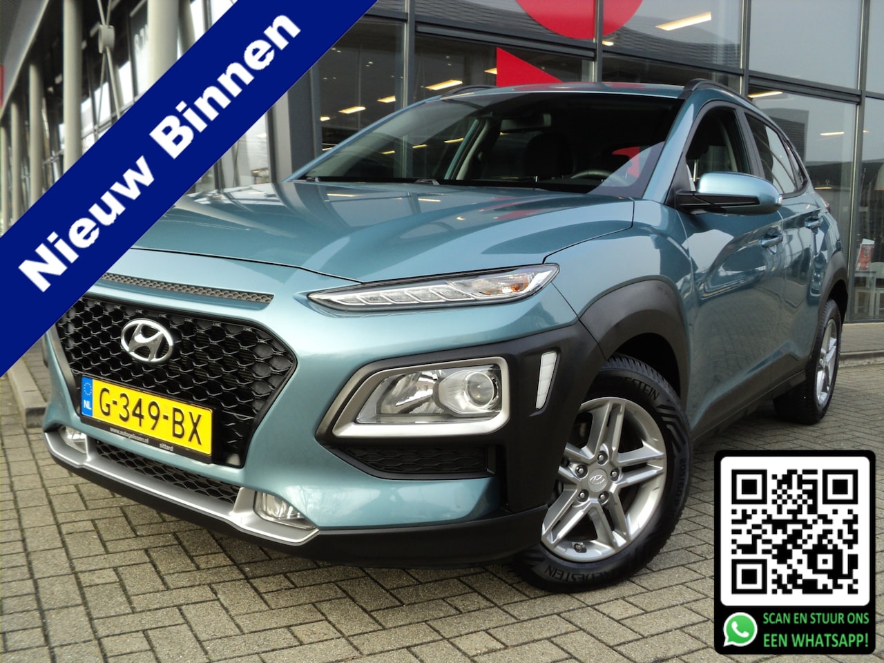 Hyundai Kona - 1.0 T-GDI Comfort 4 seizoenenbanden Vredestein - AutoWereld.nl