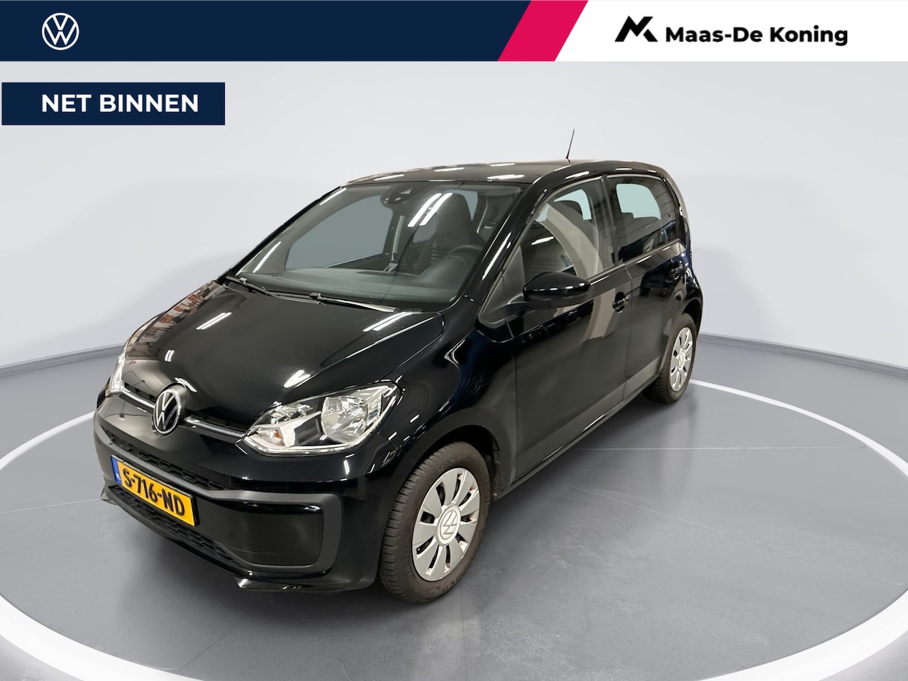 Volkswagen Up! - 1.0 65pk · Radio · Airco · Bluetooth · Telefoondock · Lane Assist · Garantie t/m 22-03-202 - AutoWereld.nl