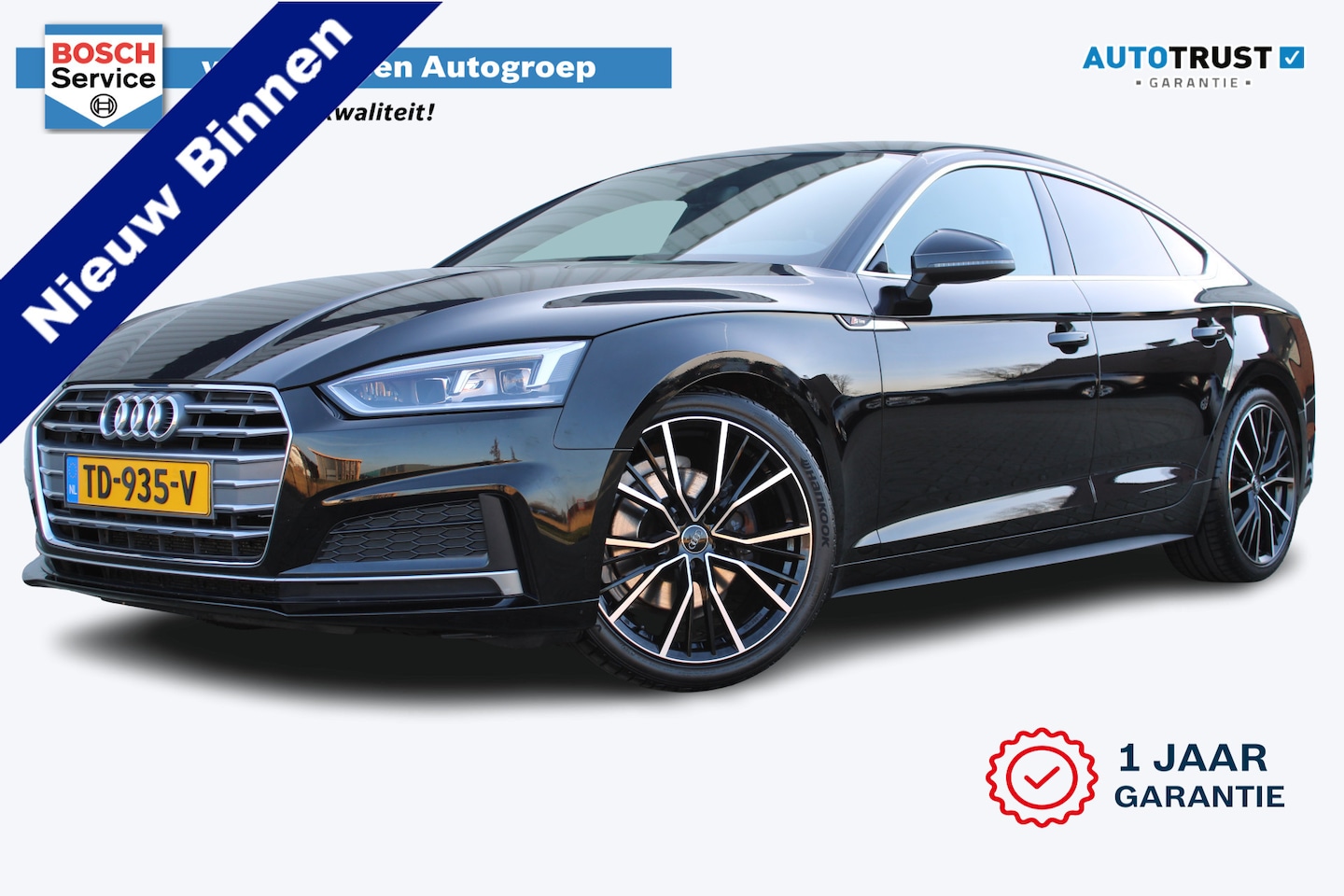 Audi A5 Sportback - 1.4 TFSI Sport S-line Edition | Incl. 12 maanden garantie | Navigatie | Cruise control | C - AutoWereld.nl
