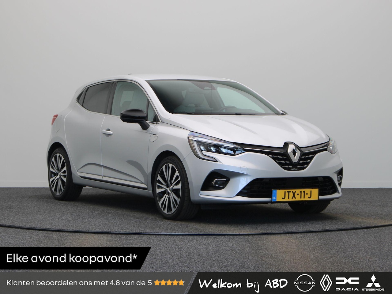 Renault Clio - E-Tech Hybrid 140pk Initiale Paris | Lederen bekleding | BOSE | Stoel- en stuurwielverwarm - AutoWereld.nl