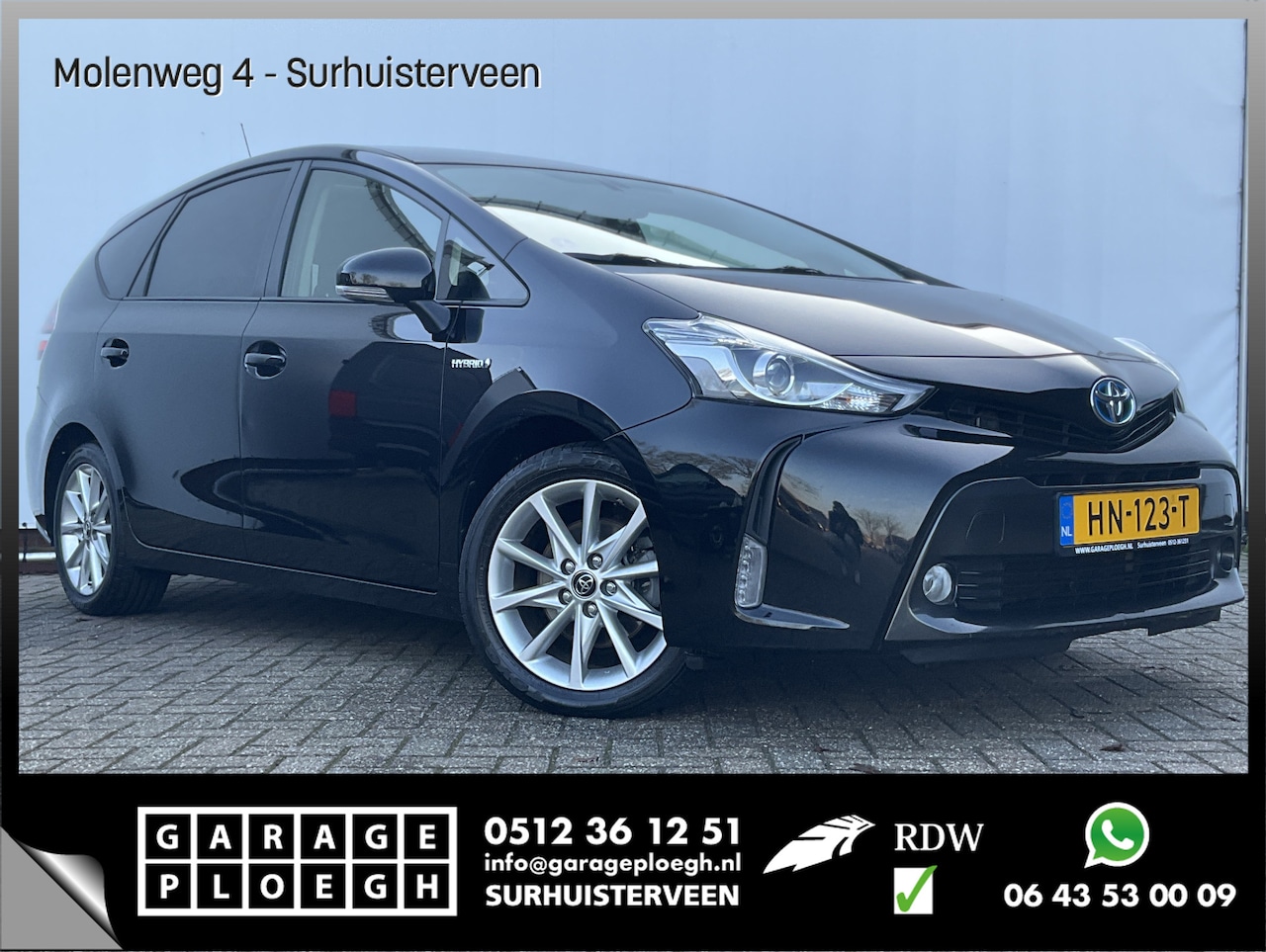 Toyota Prius - 7-Pers 1.8 Active Pano Afn.Trekhaak Camera HUD Nav/Cruise Voll.Onderhouden! - AutoWereld.nl