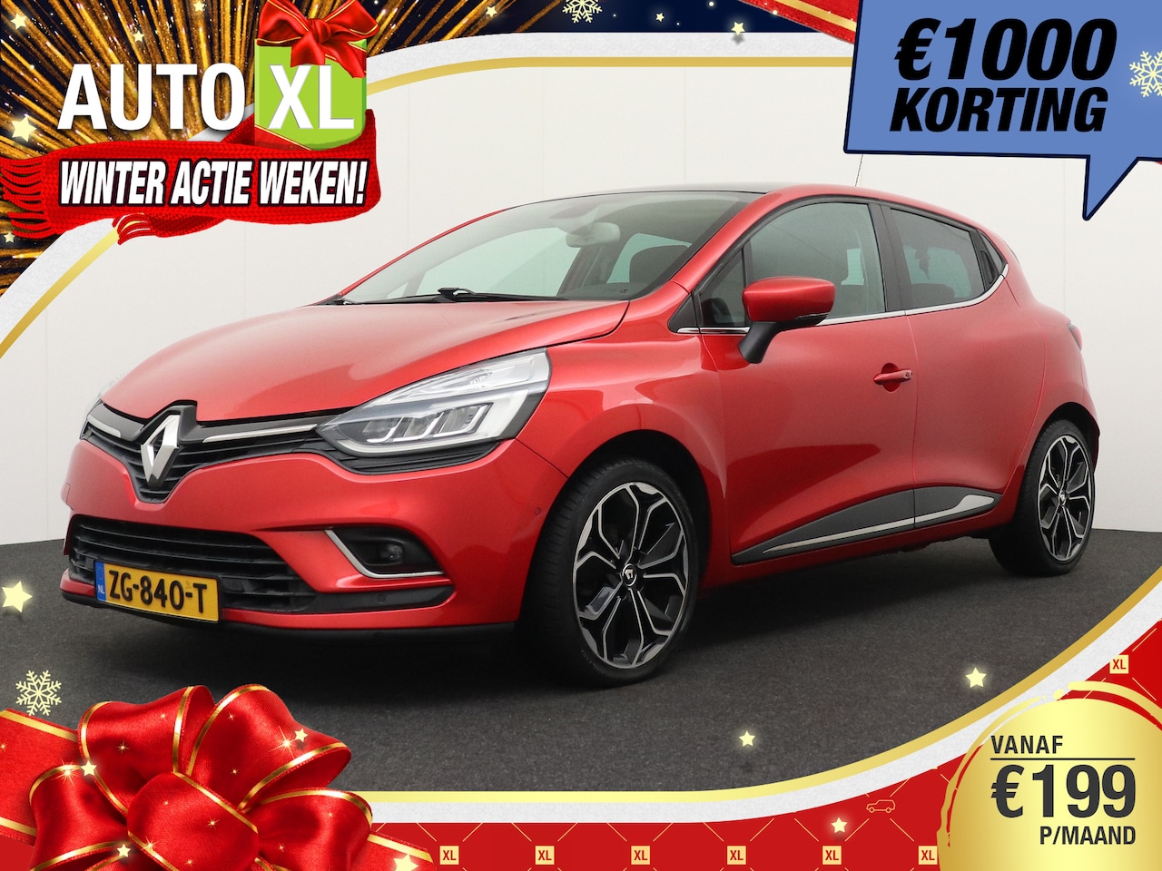 Renault Clio - 1.2 120 PK Aut. TCe Initiale Paris Pano-dak Camera Alcantara/Leder - AutoWereld.nl