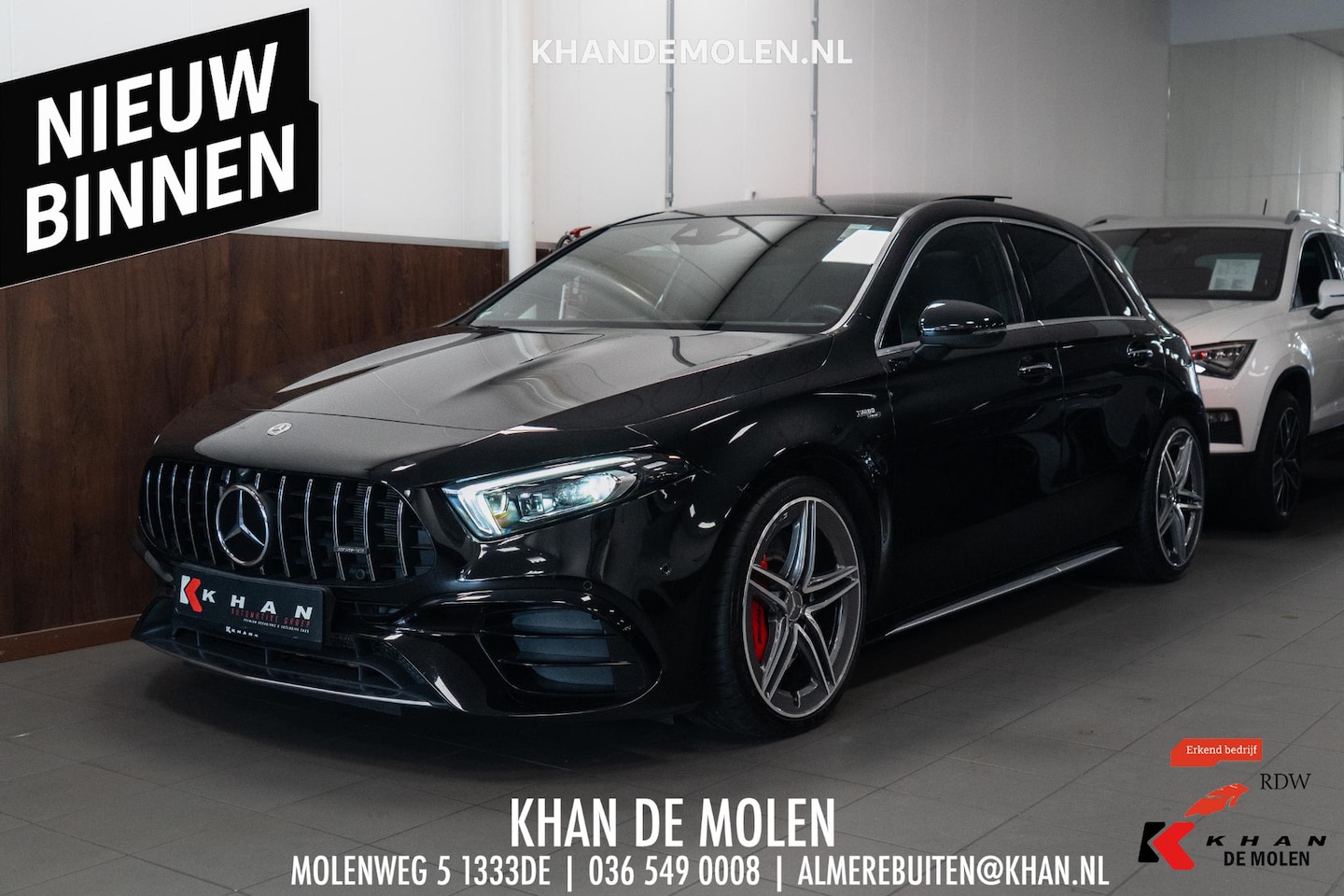 Mercedes-Benz A-klasse - AMG 45 S 4MATIC+ Edition 1 PANO|LEDER|PERFORMANCE|STOELKOELING - AutoWereld.nl