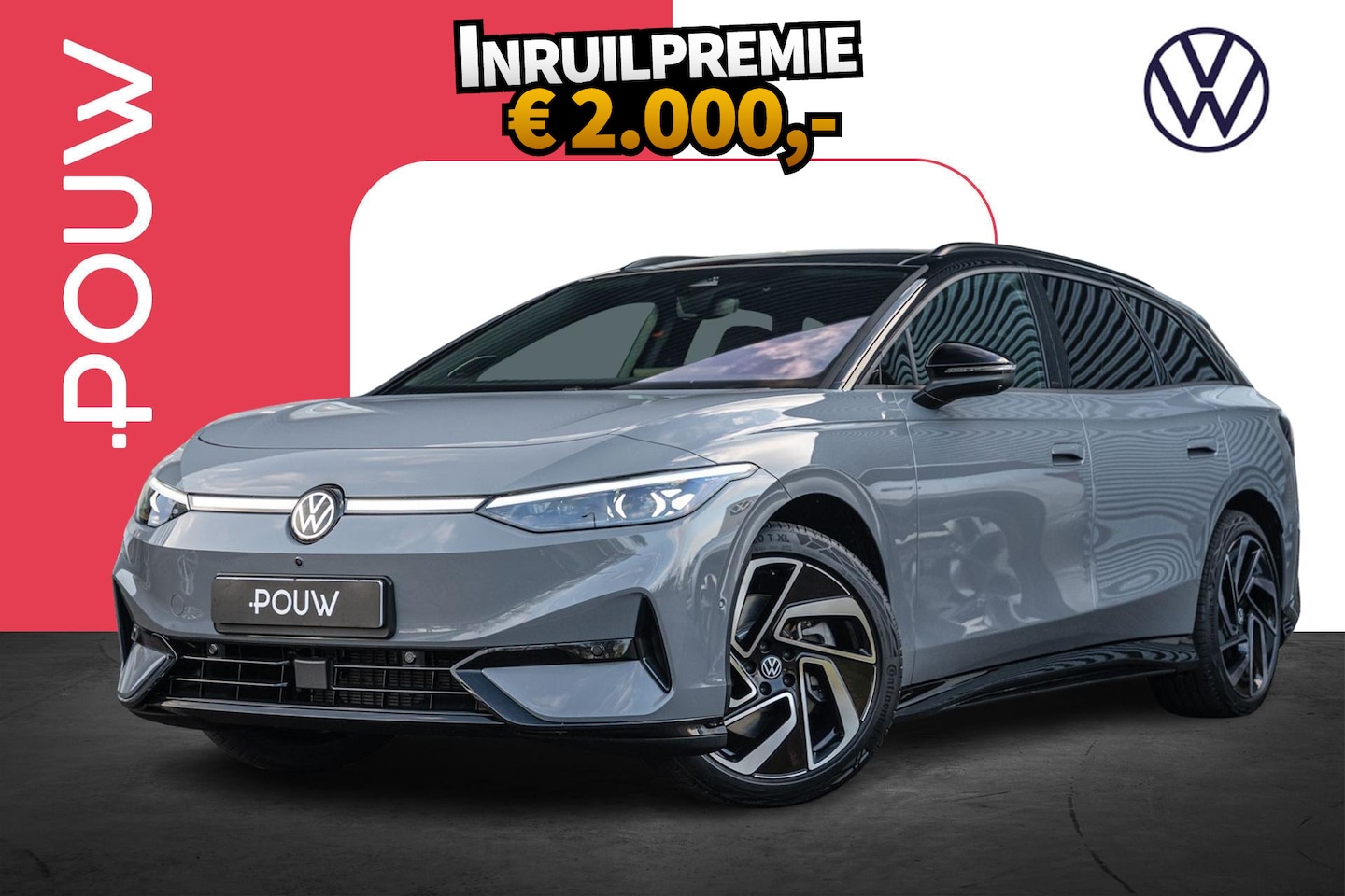 Volkswagen ID.7 Tourer - 286pk Pro Limited Edition 77 kWh | 20" Velgen | Black Edition Pakket - AutoWereld.nl