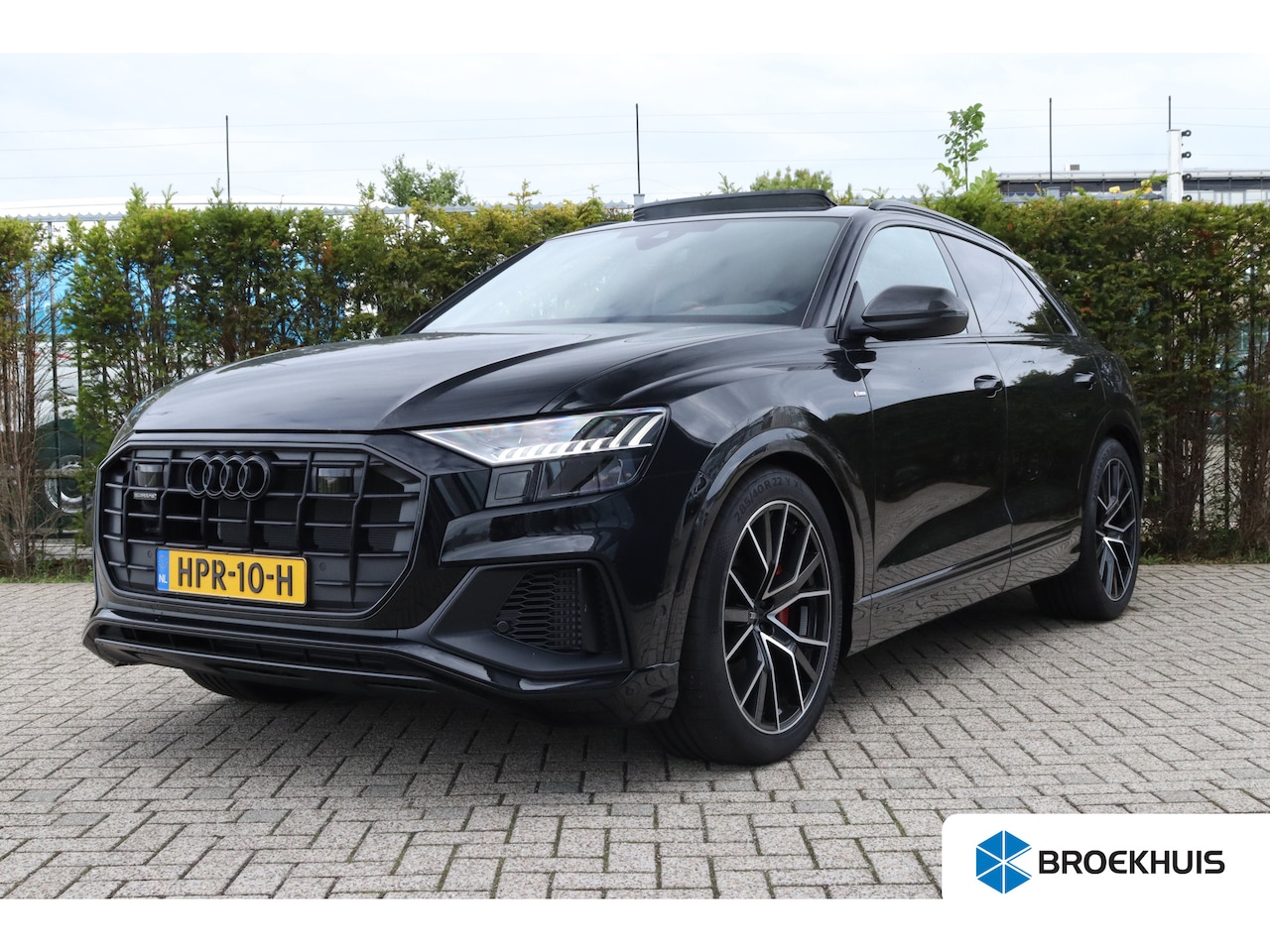 Audi Q8 - 60 TFSI e quattro Pro Line S Competition Carbon | Trekhaak | Pano | ACC | Valcona Leder | - AutoWereld.nl