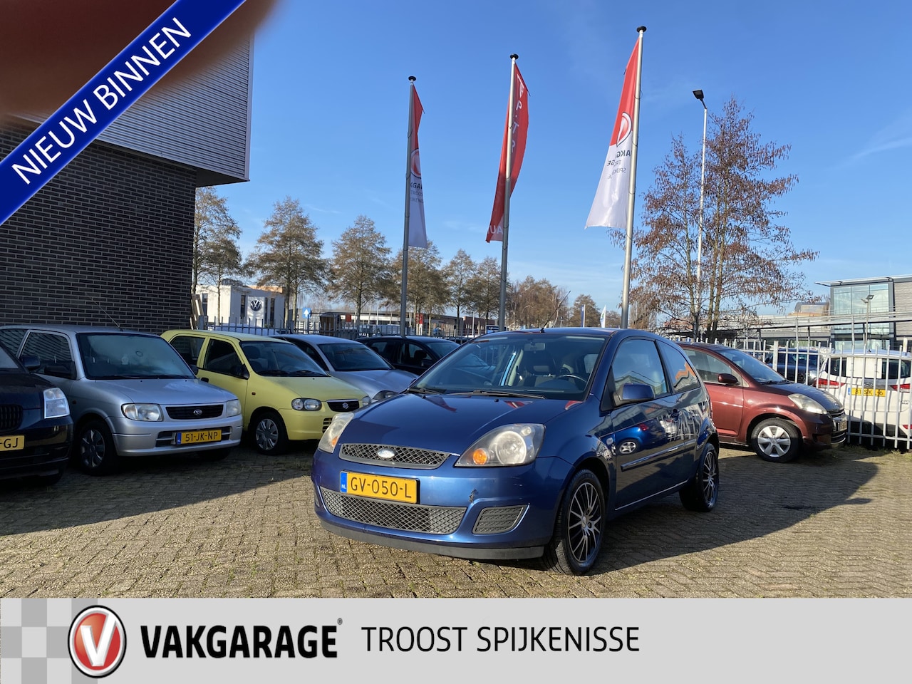 Ford Fiesta - 1.3-8V Cool & Sound,APK T/M 22-09-2026,Airco,Elektrischpakket,Stuurbekrachting,Centraledeu - AutoWereld.nl