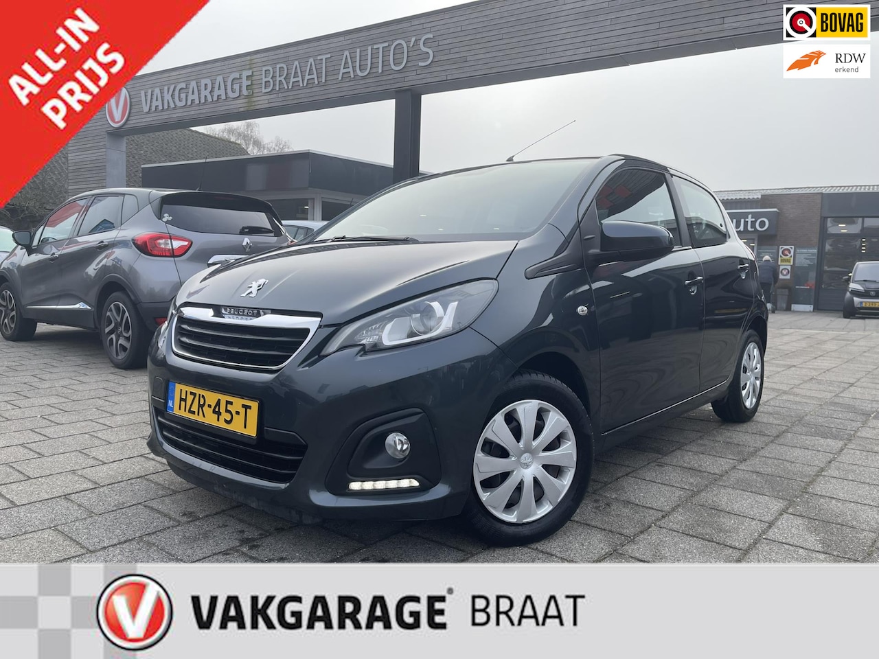 Peugeot 108 - 1.0 l AIRCO l BLUETOOTH l ELEK. RAMEN l RIJKLAAR! - AutoWereld.nl