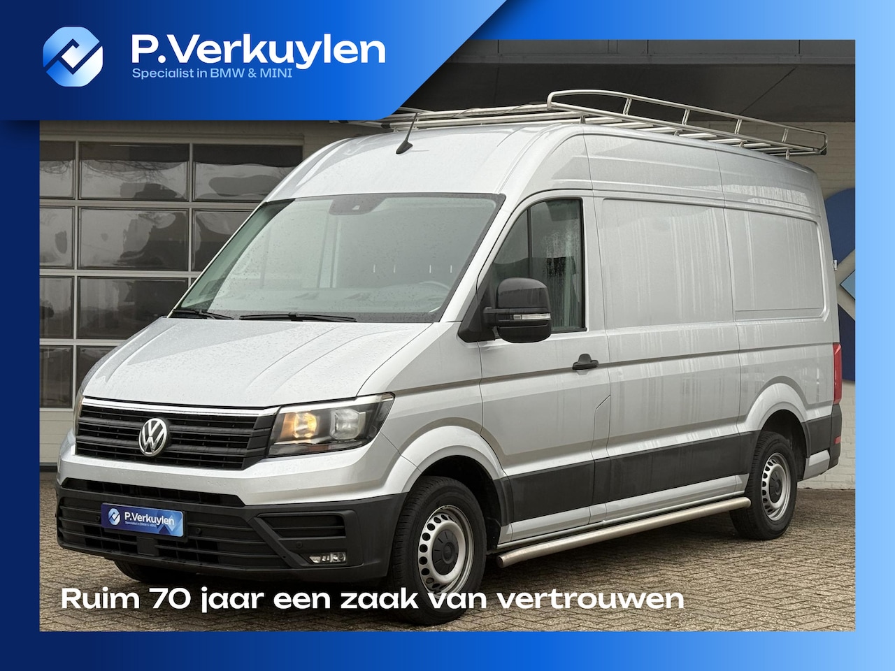 Volkswagen Crafter - 35 2.0 TDI L3H3 Highline | NAVIGATIE | TREKHAAK | TREKHAAK | VOLLEDIG DEALER ONDERHOUDEN | - AutoWereld.nl