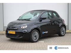 Fiat 500 C - 500e / 500C Cabrio/elektrisch Icon 24 kWh / Cabrio / Navigatie / Voorstoelen Verwarmd / Bl