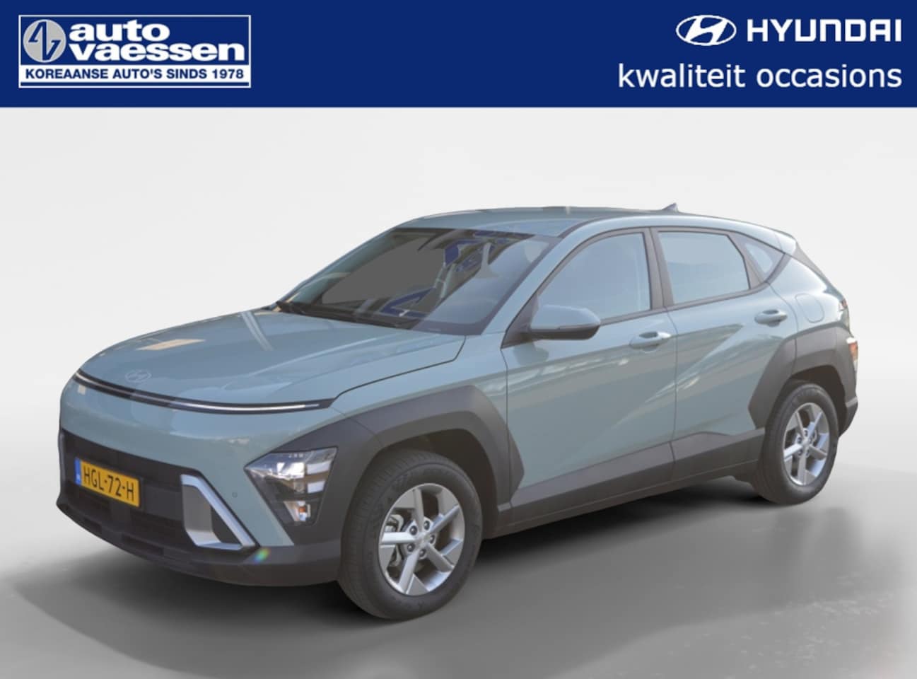 Hyundai Kona - 1.6 GDI HEV Comfort Nl-auto Navi Camera PDC voor/achter
