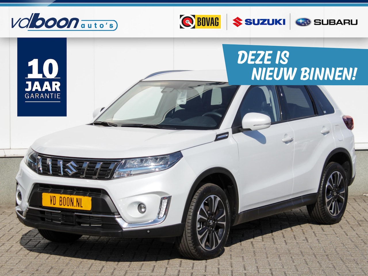 Suzuki Vitara - 1.4 Boosterjet Smart Hybrid AllGrip Style | Navi | Camera | Leder | Adap. Cruise | Lm-Velg - AutoWereld.nl