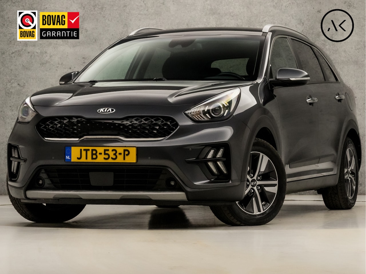 Kia Niro - 1.6 GDi Hybrid DynamicLine Automaat (APPLE CARPLAY, GROOT NAVI, CAMERA, LEDER, SPORTSTOELE - AutoWereld.nl