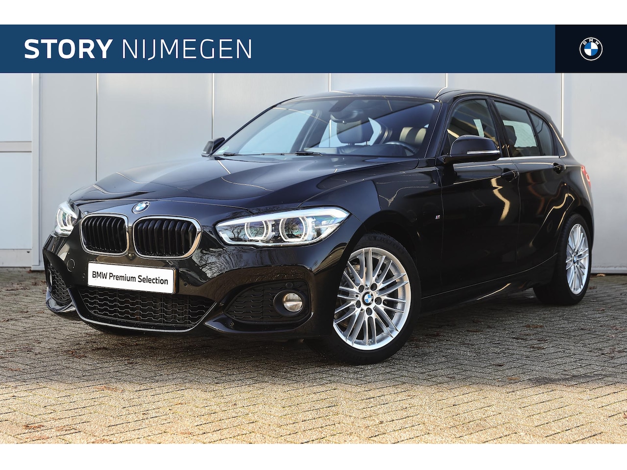 BMW 1-serie - 120i High Executive M Sport Automaat / Sportstoelen / M Sportonderstel / LED / Stoelverwar - AutoWereld.nl