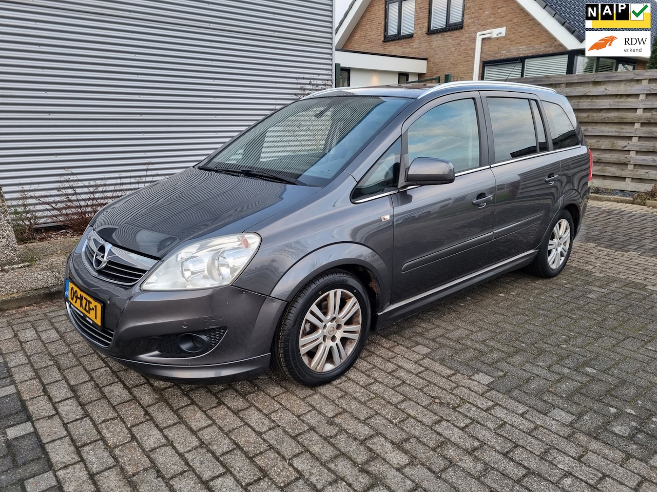 Opel Zafira - 1.8 Cosmo 7pers. Clima! Navi! Leder! Bj:2010 NAP! - AutoWereld.nl