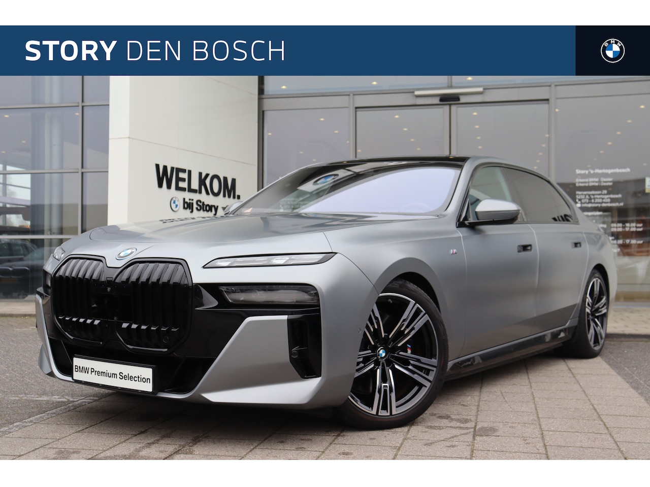 BMW i7 - xDrive60 High Executive M Sport / Panoramadak Sky Lounge / Bowers & Wilkins / Massagefunct - AutoWereld.nl