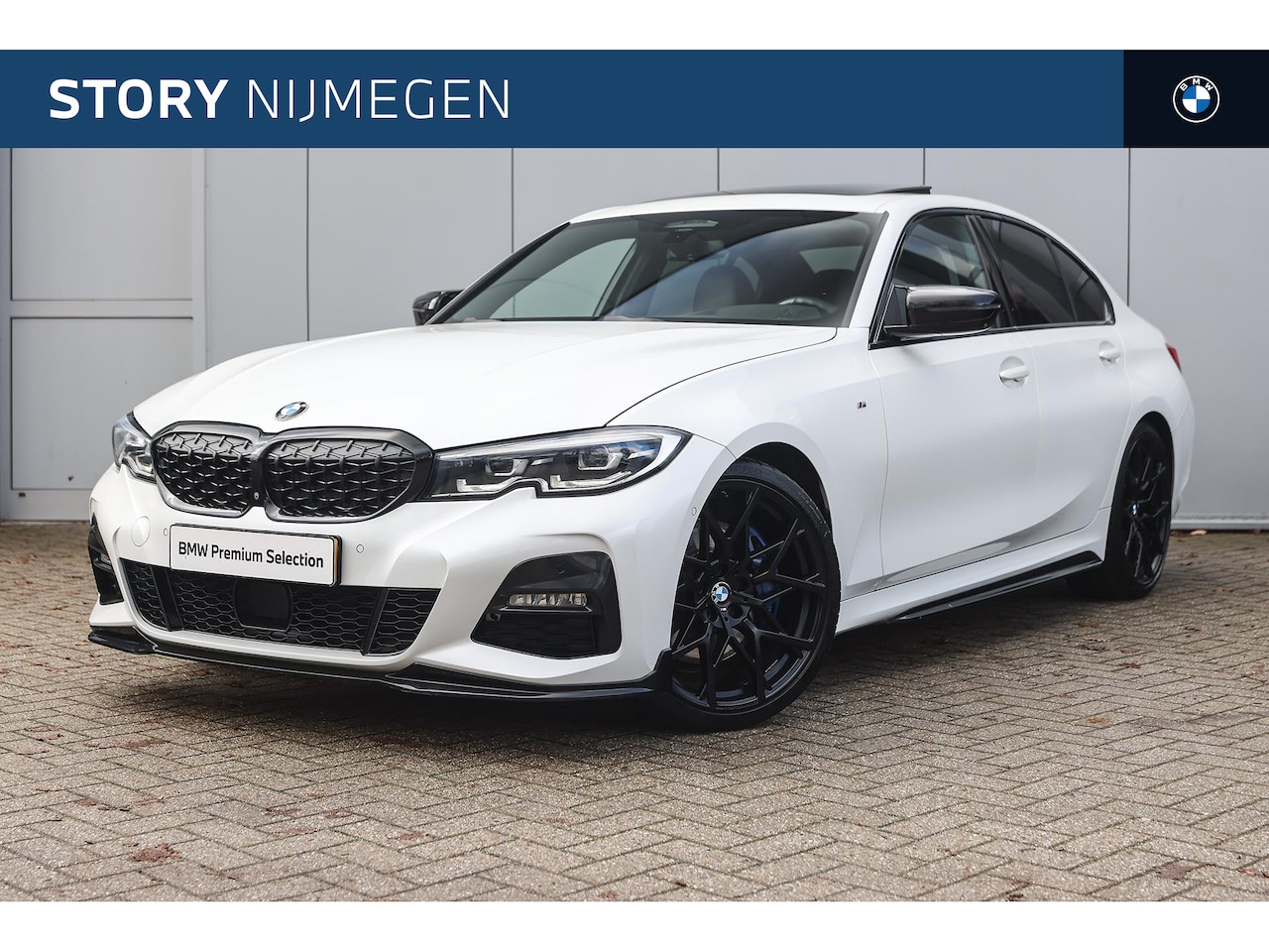 BMW 3-serie - 330i High Executive M Sport Automaat / Schuif-kanteldak / Sportstoelen / M Adaptief onders - AutoWereld.nl