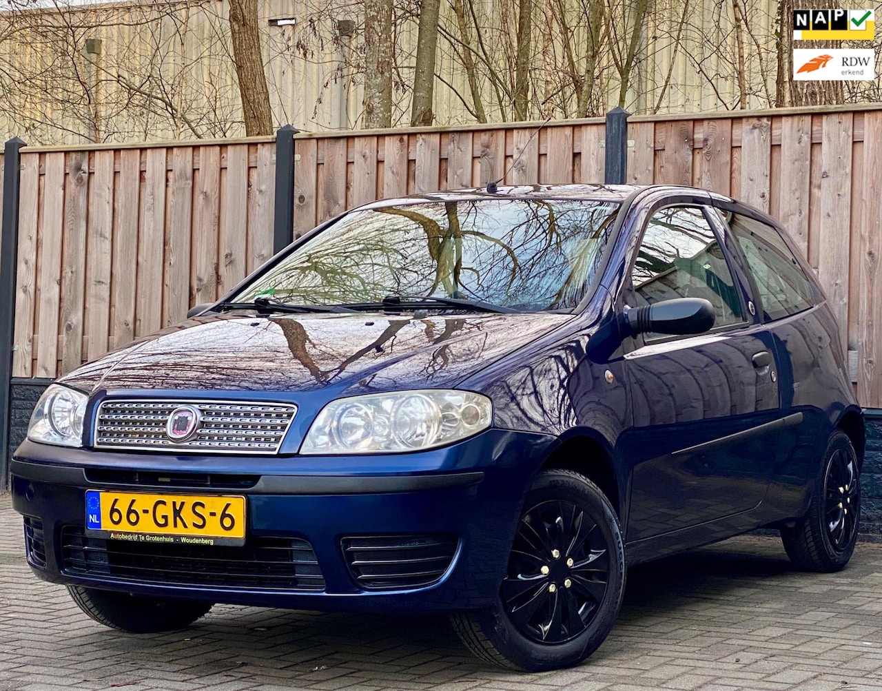 Fiat Punto - 1.2 Active NL Auto I AIRCO I APK I BT RADIO I NETTE AUTO - AutoWereld.nl