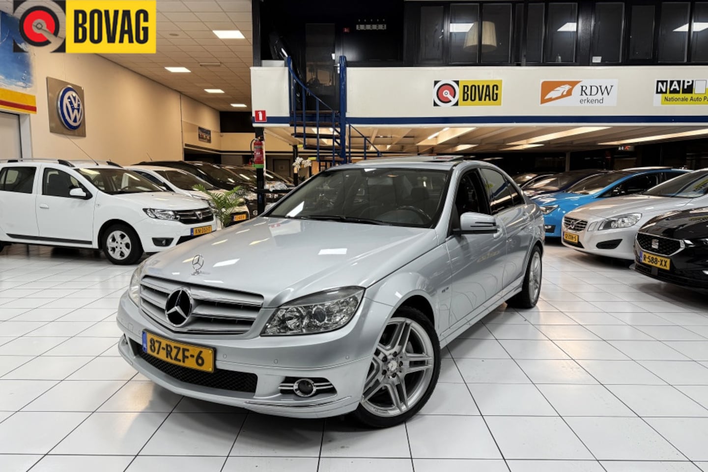 Mercedes-Benz C-klasse - 250 CGI BlueE. Avan Bovag Garantie Automaat - AutoWereld.nl