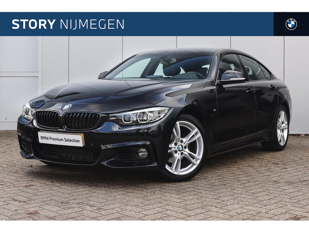 BMW 4-serie Gran Coupé - 418i High Executive M Sport Automaat / Sportstoelen / Stoelverwarming / LED / PDC / Naviga - AutoWereld.nl
