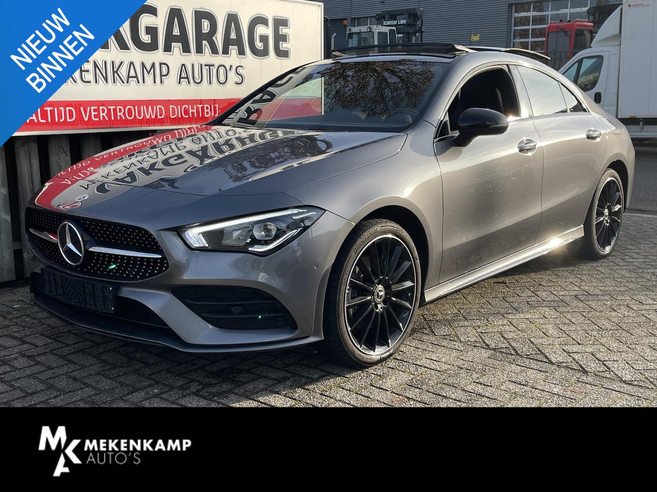 Mercedes-Benz CLA-Klasse - 250 e AMG Line 19"/Panoramadak/Stoelverwarming/Camera/Sfeerverlichting - AutoWereld.nl