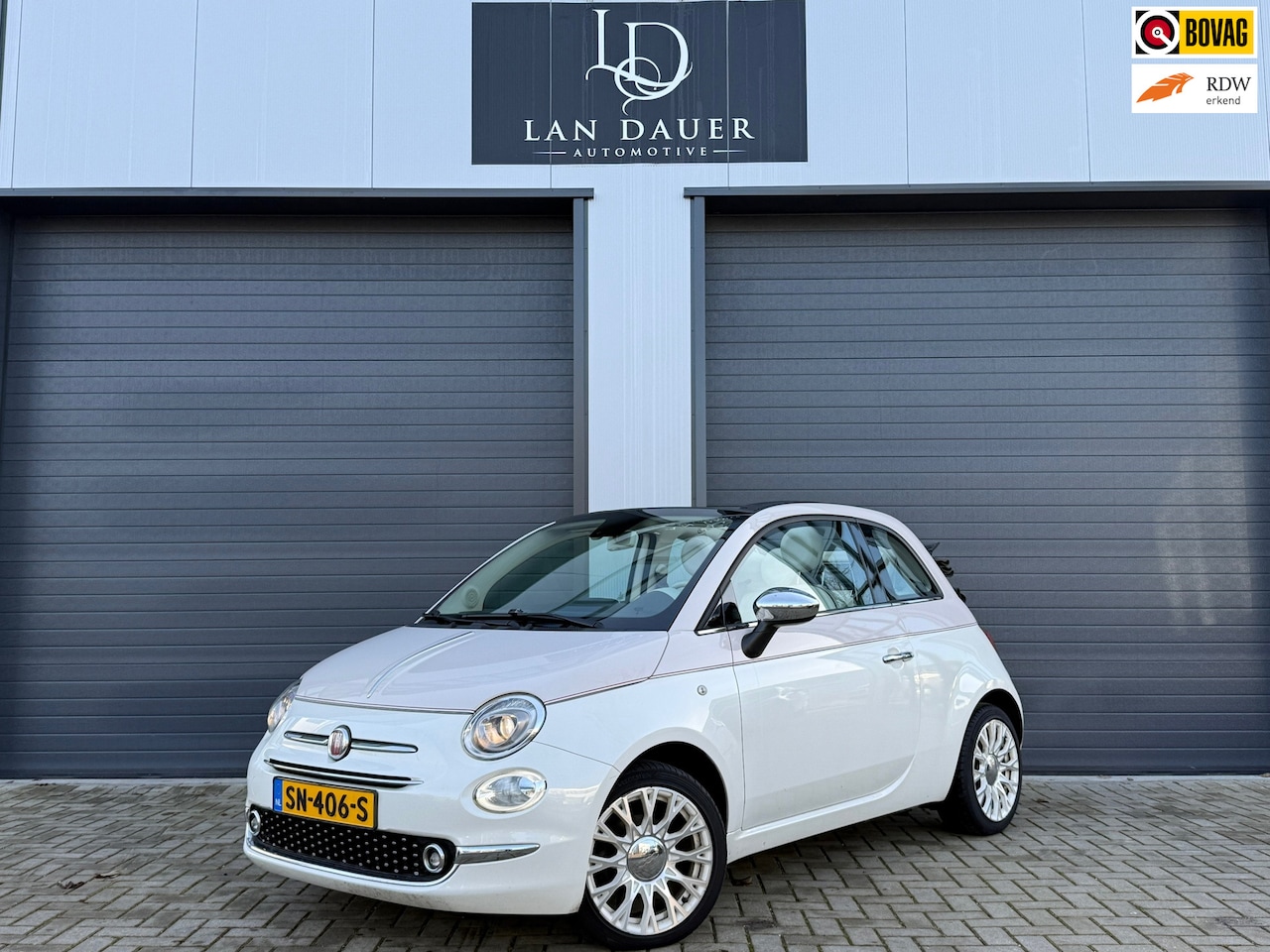 Fiat 500 C - 0.9 TwinAir Turbo Forever / AUTOMAAT / CABRIO - AutoWereld.nl