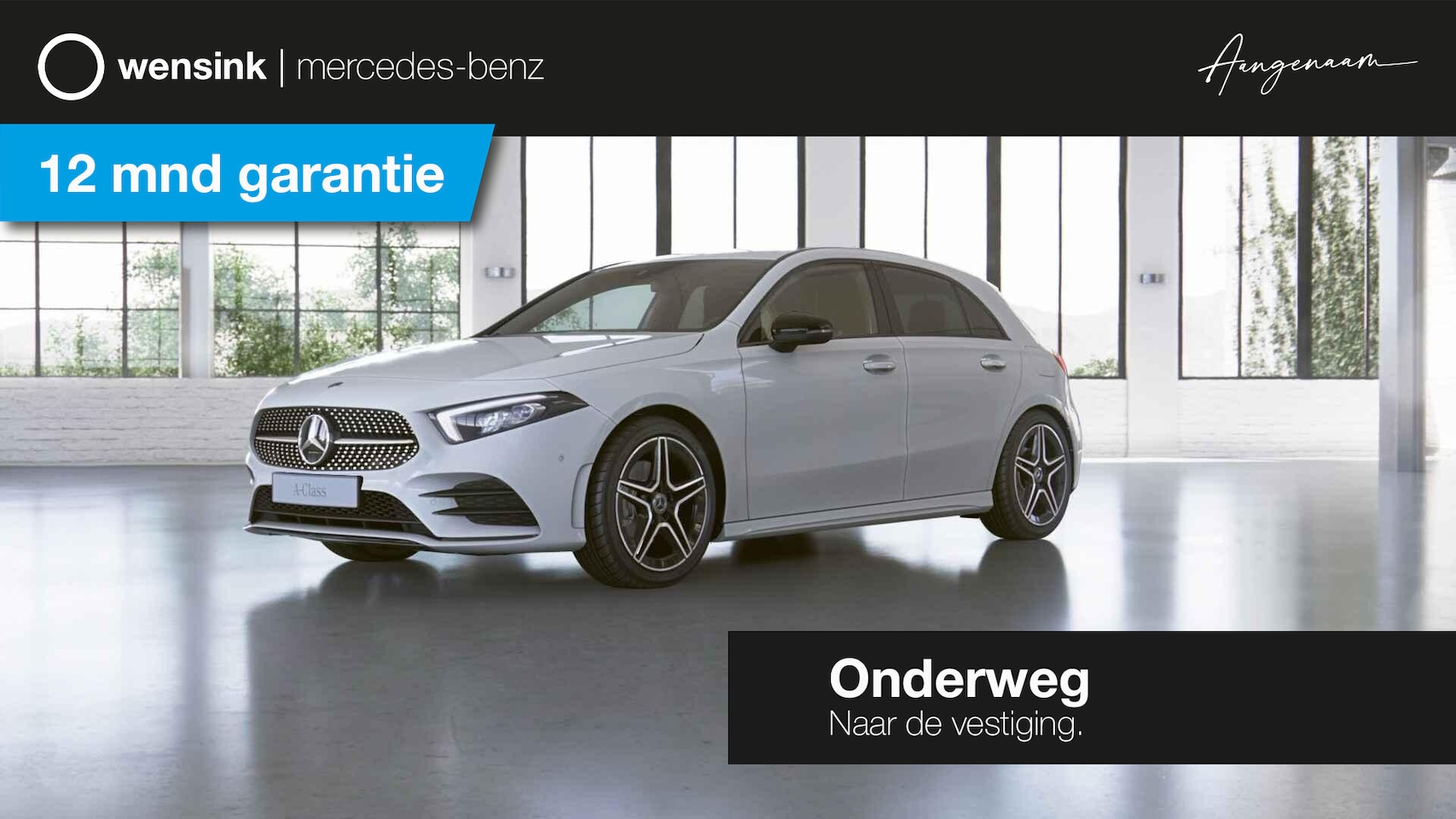 Mercedes-Benz A-klasse - 180 Business Solution AMG Night Upgrade | Widescreen | Night | Sfeerverlichting | Stoelver - AutoWereld.nl