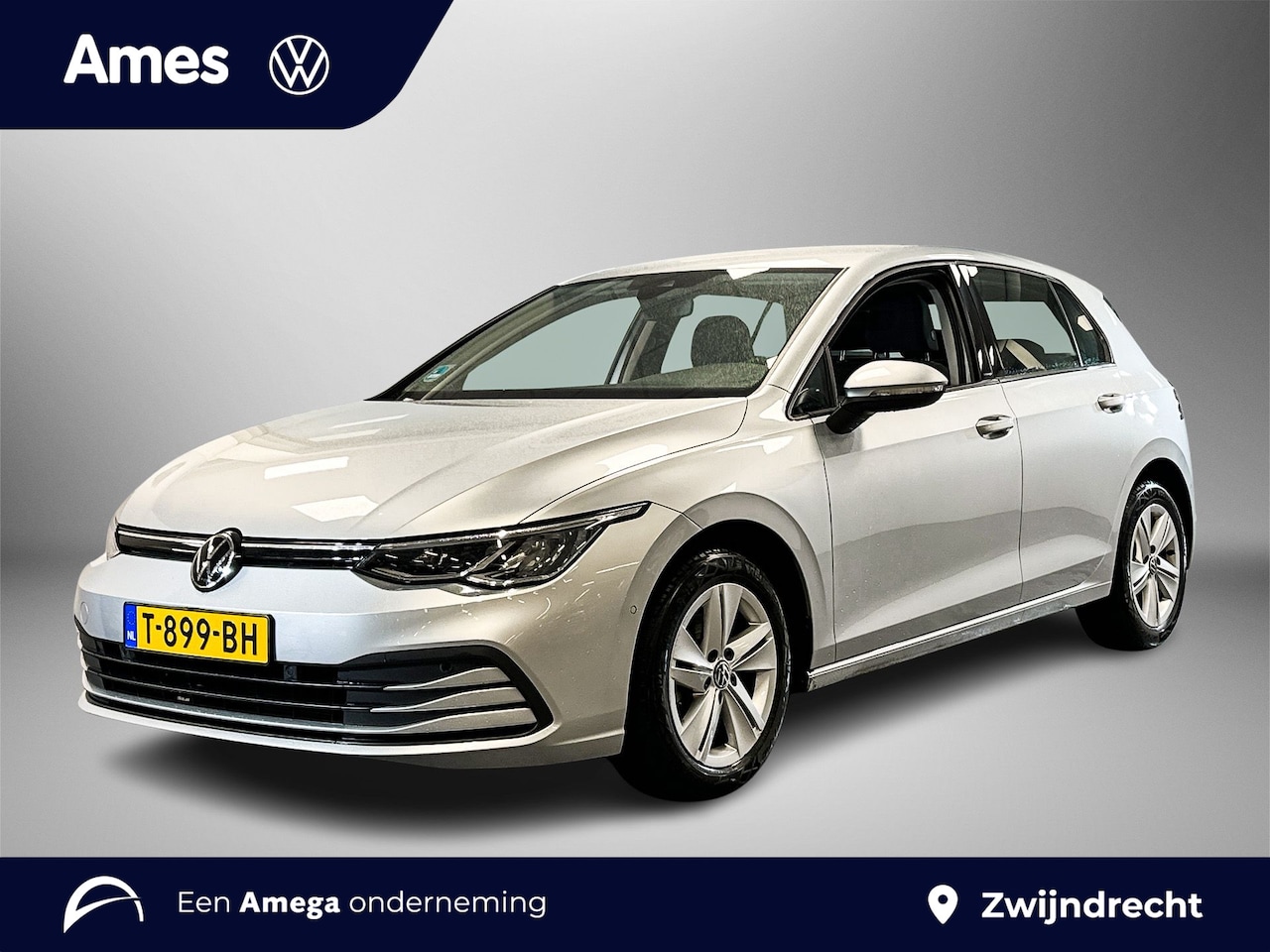 Volkswagen Golf - 1.0 110pk eTSI Life Business Achteruitrijcamera | Parkeersensoren voor en achter | Adaptiv - AutoWereld.nl
