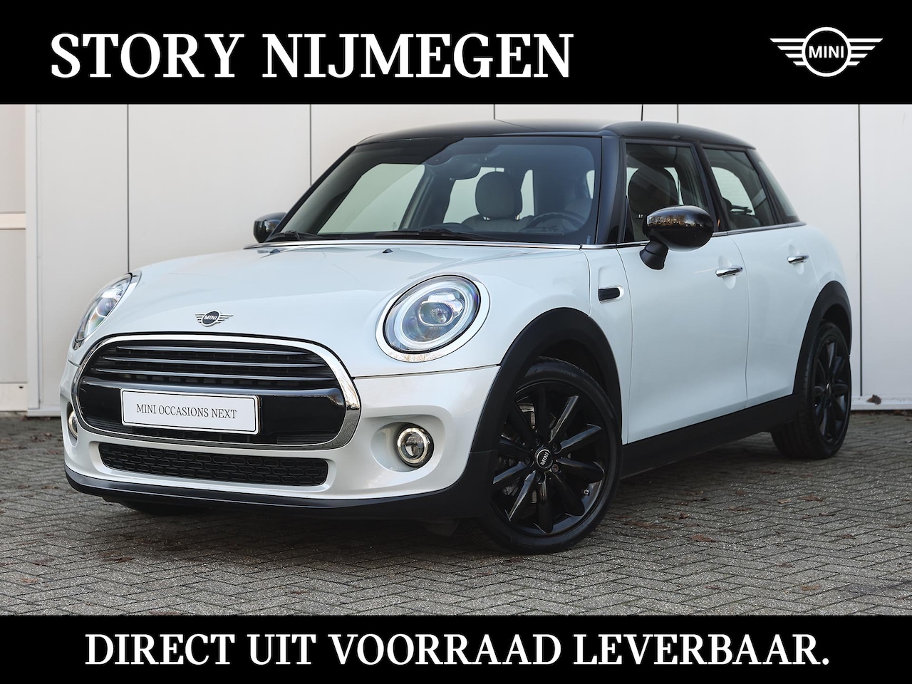 MINI Cooper - Hatchback Automaat / Pepper / Comfort Access / LED / Navigatiesysteem / Airconditioning / - AutoWereld.nl