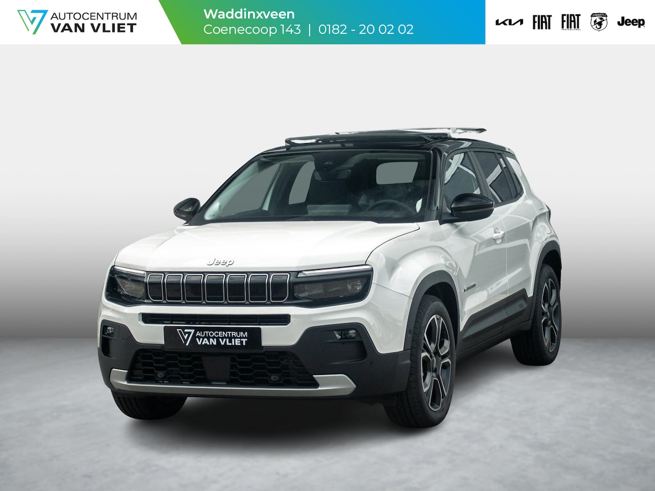 Jeep Avenger - Summit 54 kWh | 17% Bijtelling | Schuif/Kanteldak | Leder&Winter Pack | Warmtepomp | Info& - AutoWereld.nl